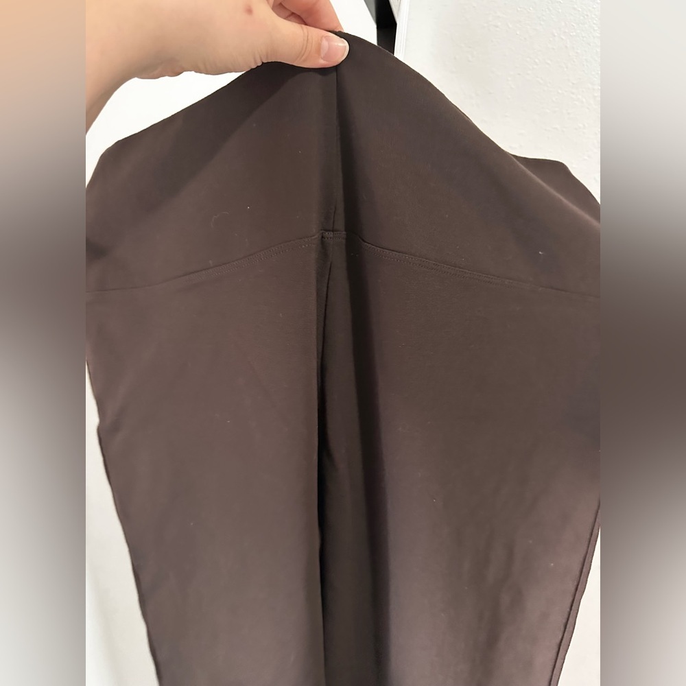 Liz Claiborne xl business chocolate  leggings - Picture 5 of 5